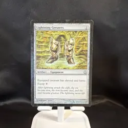 Wizards of the Coast Lightning Greaves 110 Archenemy Uncommon Regular Eng - Image 1