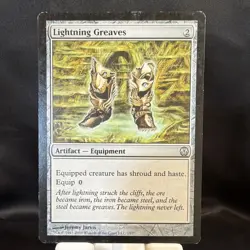 Wizards of the Coast Lightning Greaves 110 Archenemy Uncommon Regular Eng - Image 2