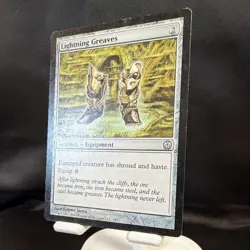 Wizards of the Coast Lightning Greaves 110 Archenemy Uncommon Regular Eng - Image 4