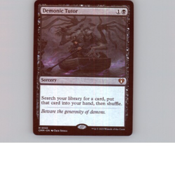 MTG - Demonic Tutor - Fan Made - Not Official - Free P+P - Image 1