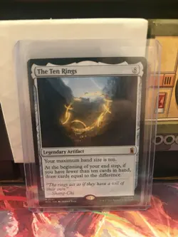 MTG The Ten Rings, NM-Mint, English Marvel Super Heroes - Image 1