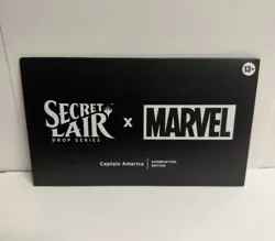 Magic the Gathering Secret Lair x Marvel Captain America Rainbow Foil SEALED NM - Image 3