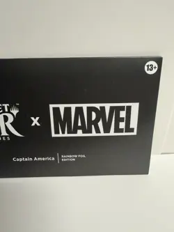 Magic the Gathering Secret Lair x Marvel Captain America Rainbow Foil SEALED NM - Image 5