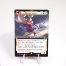 Terra, Magical Adept Extended Art 511 Regular MTG Final Fantasy FIN NM - Image 1