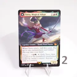 Terra, Magical Adept Extended Art 511 Regular MTG Final Fantasy FIN NM - Image 4