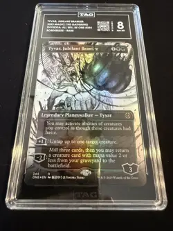 Tyvar, Jubilant Brawler (Borderless) #334 Phyrexia: All Will Be One TAG 8 NM MT - Image 1