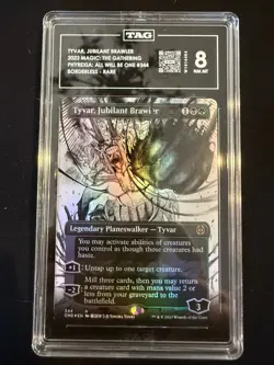Tyvar, Jubilant Brawler (Borderless) #334 Phyrexia: All Will Be One TAG 8 NM MT - Image 2