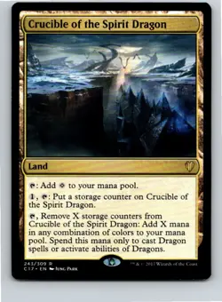 Magic the Gathering Crucible of the Spirit Dragon Commander 2017 MTG Free Ship! - Image 1