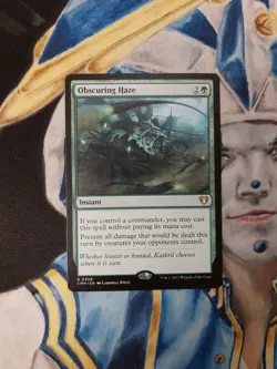 Obscuring Haze MTG Commander Masters Rare Green Instant Near-Mint to Mint x1 - Image 2