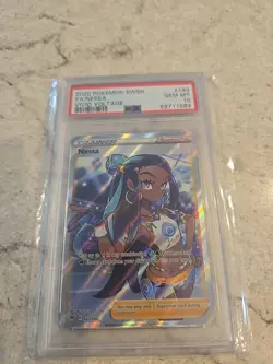 2020 Pokemon SWSH Vivid Voltage Nessa #183/185 PSA 10 FREE SHIPPING - Image 1
