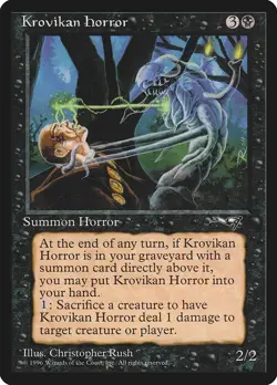 MTG - Krovikan Horror - Alliances - X1 - (NM) - - Image 1