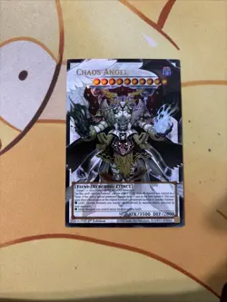Chaos Angel Extended Art 1st Edition Ultra Rare BLGG-EN143 Yugioh Tcg - Image 1