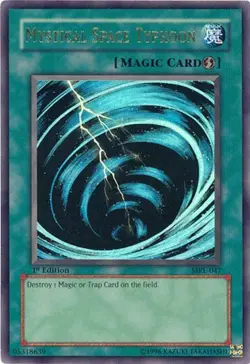 YuGiOh - Mystical Space Typhoon 1st Edition [MRL-EN - MRL-047] - NM/Ultra Rare - Image 1