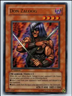 YuGiOh - 1st Edition Don Zaloog [PGD - PGD-029] - Ultra Rare/NM - Image 1
