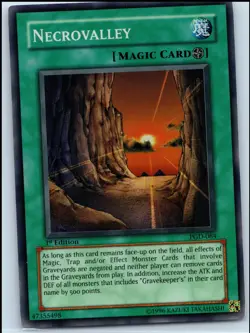 YuGiOh - 1st Edition Necrovalley [PGD - PGD-084] - Super Rare/NM - Image 1