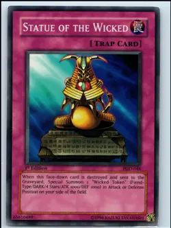YuGiOh - 1st Edition Statue of the Wicked [PGD - PGD-046] - Super Rare/NM - Image 1