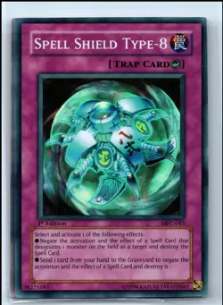 YuGiOh - 1st Edition Spell Shield Type-8 [MFC - MFC-043] - Super Rare/NM - Image 1