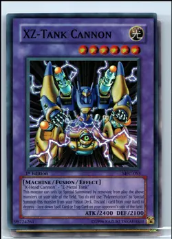YuGiOh - 1st Edition XZ-Tank Cannon [MFC - MFC-053] - Super Rare/NM - Image 1