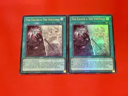 2x The FaLLen & The Virtuous | CH01-EN019 | Ultra Rares | 1st Edition | YuGiOh! - Image 1
