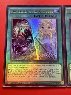 2x The FaLLen & The Virtuous | CH01-EN019 | Ultra Rares | 1st Edition | YuGiOh! - Image 3