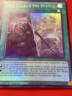 2x The FaLLen & The Virtuous | CH01-EN019 | Ultra Rares | 1st Edition | YuGiOh! - Image 4