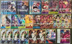 One Piece Card Game Bulk Lot Retirement Parallel SR 45 Cards OP TCG japanese - Image 1
