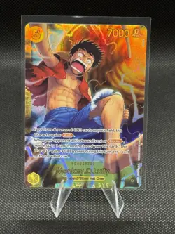 Monkey D Luffy OP15-119 SEC Foil Adventure on Kami’s Island One Piece - Image 1