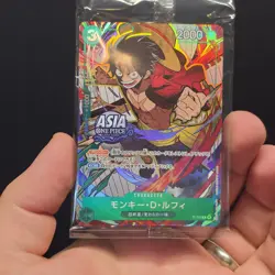 Sealed Monkey D. Luffy P-108 Jpn Mini-tin Promo vol.3 One Piece ASIA Exclusive - Image 2
