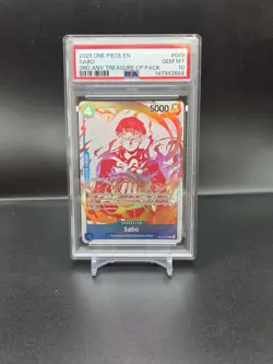 PSA 10 2025 One Piece Sabo 3rd Anniversary Treasure Cp Pack - Image 1