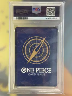 ONE PIECE OP13- 058 CARRYING ON HIS WILL TREASURE RARE MONKEY D. LUFFY PSA 9 - Image 2