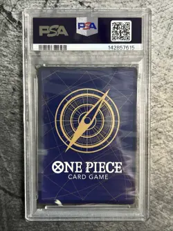 PSA 10 2025 One Piece OP11 English Special Alternate Art #005 Silvers Rayleigh - Image 2