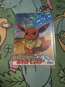 Pokemon Card - Eevee #363 - Vending Machine - Holo - Image 1