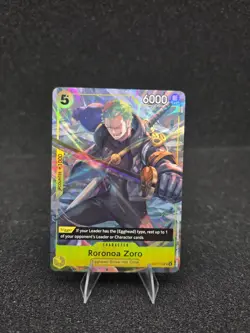 Roronoa Zoro (Illustration Box Vol.3) OP07-113 UC One Piece Promotion Cards NM - Image 1