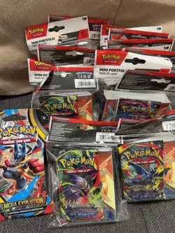 Sealed Pokemon Cards - Booster packs - Tins - Portfolio Holder - Image 2