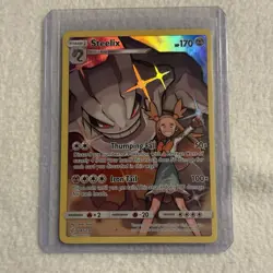Steelix - 247/236 - Pokemon Cosmic Eclipse Sun & Moon Secret Rare Card NM - Image 1