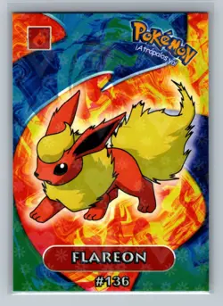 Pokemon Card - Flareon #136 - Holo - Image 1
