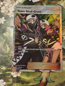 Team Skull Grunt (Full Art) SM Base Set #149 (2017) Ultra Rare NM Pokemon - Image 1