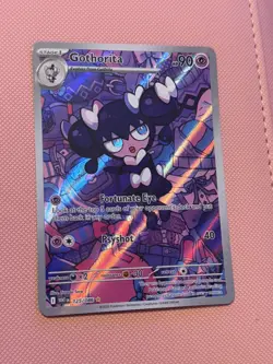 Pokemon TCG S&V White Flare: Gothorita 125/086 Illustration Rare English Card NM - Image 1