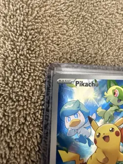 Pikachu 027 Sv: Scarlet & Violet Promo Cards Holo - Image 3