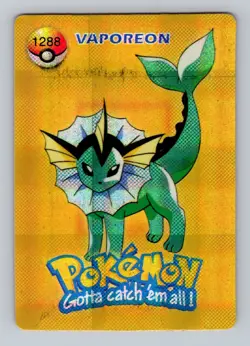 Pokemon Card - Vaporeon #1288 - Vending Machine - Holo - Image 1