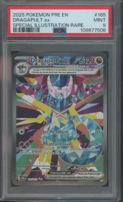 Pokemon TCG Dragapult ex 165/131 Prismatic Evolutions Special Illustration PSA 9 - Image 1