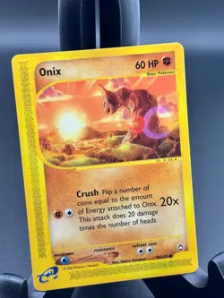 Onix - 98/147 Aquapolis - Pokemon TCG eReader Card - Image 1