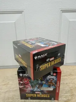 Magic: The Gathering Marvel Super Heroes Draft Night Sealed Box Lot 2 (13+) - Image 3