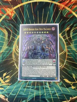 Yugioh! LP D/D/D Deviser King Deus Machinex - BACH-EN044 - Ultra Rare - 1st Edit - Image 1
