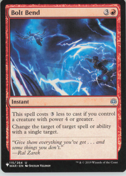 Bolt Bend The List Reprints NM - Image 1