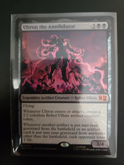 Magic: The Gathering Marvel Ultron the Annihilator Foil Mythic Rare #0658 MTG - Image 1