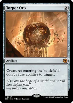 Torpor Orb [Outlaws of Thunder Junction: The Big Score - 27] NM - Image 1