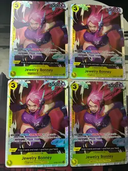 One Piece CCG - Jewelry Bonney OP08-105 Two Legends Foil [x4] - Image 1