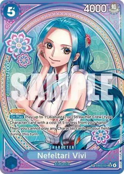 Nefeltari Vivi EB03-024 One Piece Heroines SP SR Alt Art - Image 2