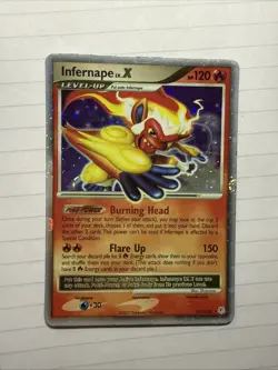 Infernape LV.X 121/130 Diamond & Pearl Pokemon Card TCG - Image 1